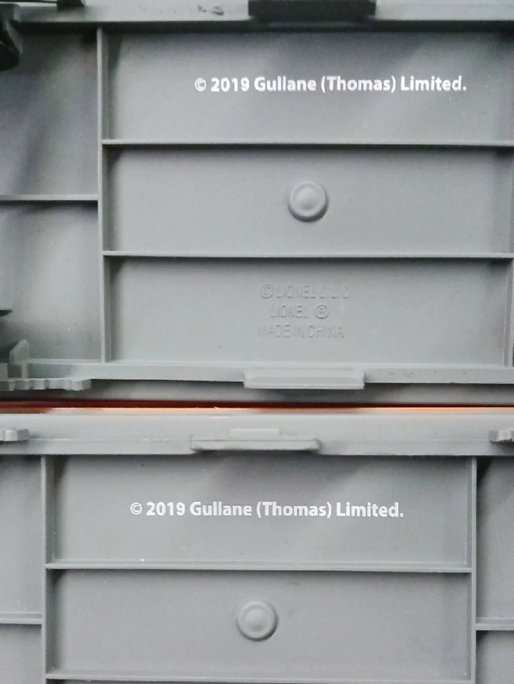 Lot Of Gullane 2019 Annie and Clarabel from the Thomas & Friends Lot With Tracks